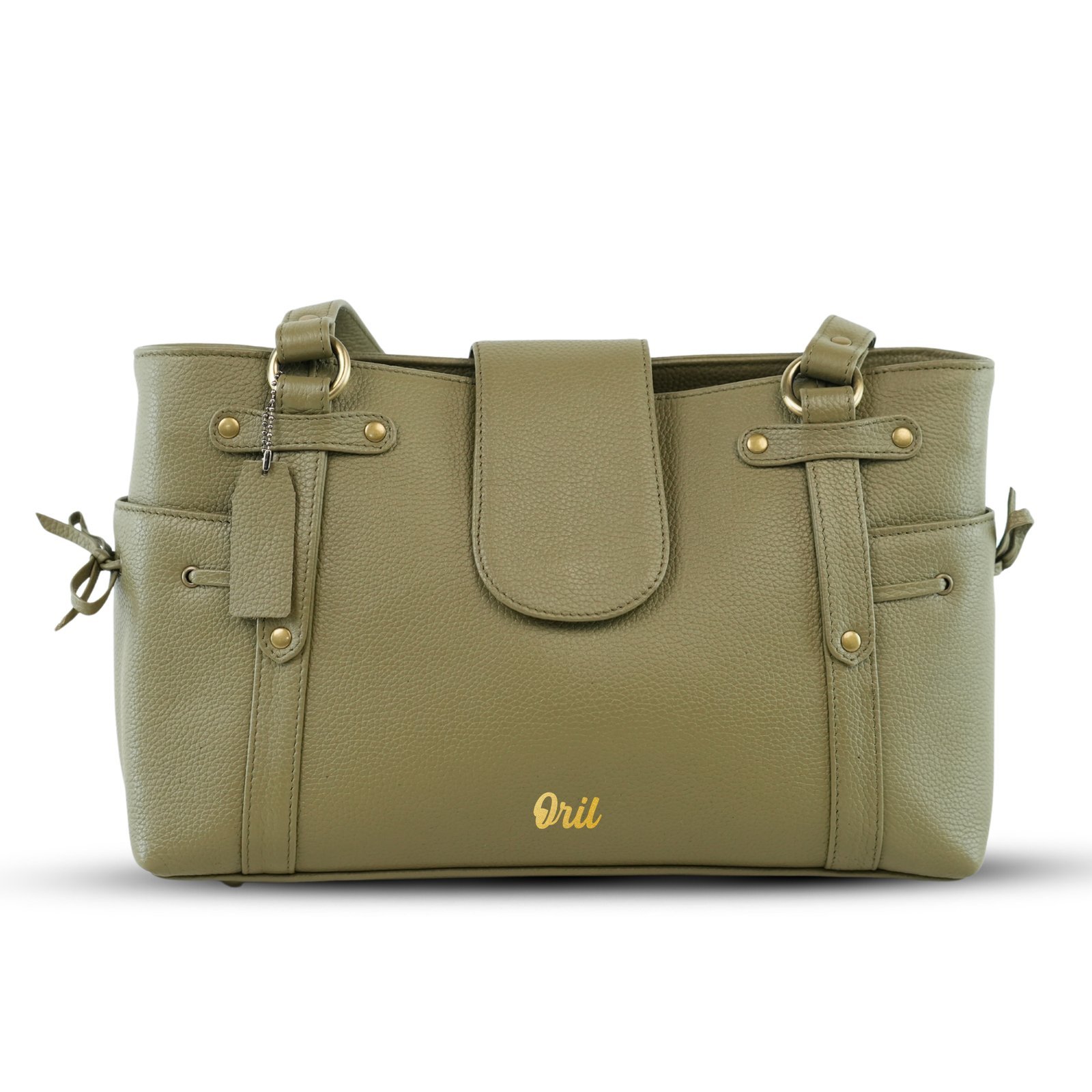 13.jpg Oril Prague Structured Satchel Bag