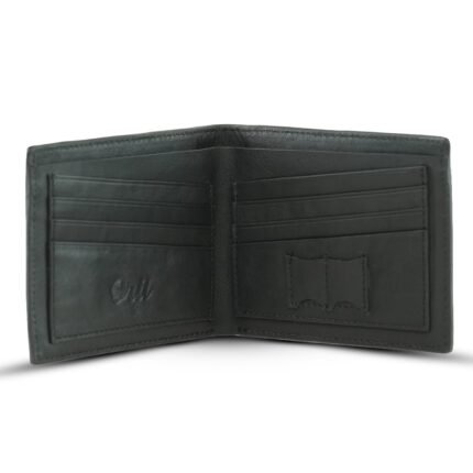 Oril ZEST Leather Short Wallet – Black - view 2