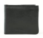 Oril KAVA Leather Short Wallet – Black