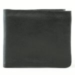 Oril KAVA Leather Short Wallet – Black