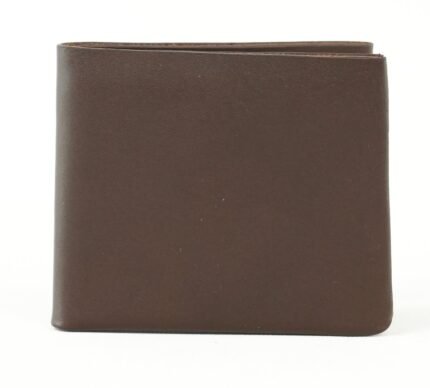 Oril KAVA Leather Short Wallet – Chocolate