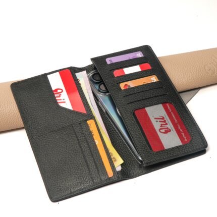 Oril Tork Leather Long Wallet