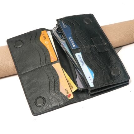 Oril Brio Leather Long Wallet