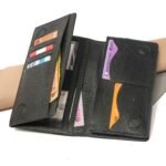 Oril Kruz Leather Long Wallet