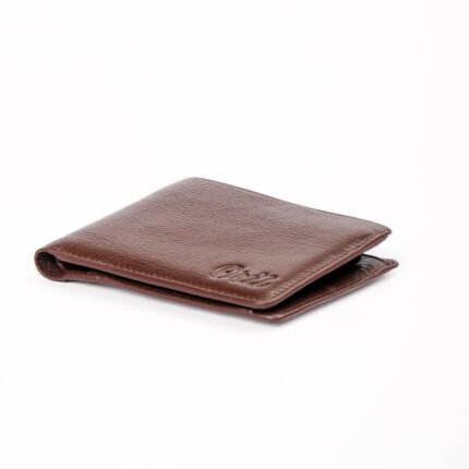 Oril Rivo Leather SHORT WALLET – CHOCOLATE