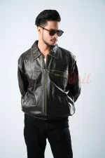 Oril Vintage Flight Jacket - view 4