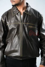 Oril Vintage Flight Jacket - view 3
