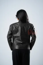Oril Monarch Leather Blazer - view 4
