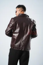 Oril Espresso Aviator Jacket - view 2