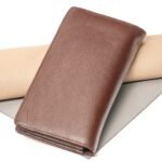 Oril Orive Leather Long Wallet – Chocolate - view 4