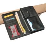 Oril Prime Leather Long Wallet – Black – genuine leather