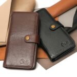 Oril Rivox Leather Long Wallet – Black - view 7
