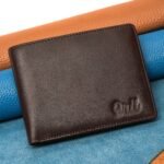 Oril Flex Leather Short Wallet – Chocolate - view 4