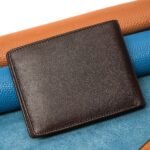 Oril Flex Leather Short Wallet – Chocolate - view 5