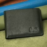 Oril Zylon Leather Short Wallet – Olive – genuine leather