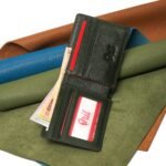 Oril Zylon Leather Short Wallet – Olive – view 3