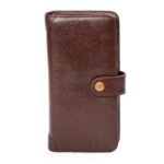 Oril Rivox Leather Long Wallet – Chocolate - view 5