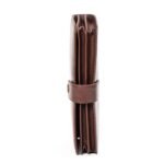 Oril Rivox Leather Long Wallet – Chocolate - view 6