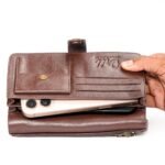 Oril Rivox Leather Long Wallet – Chocolate - view 2