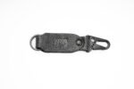 Oril Loop Leather Key Ring – Black – genuine leather